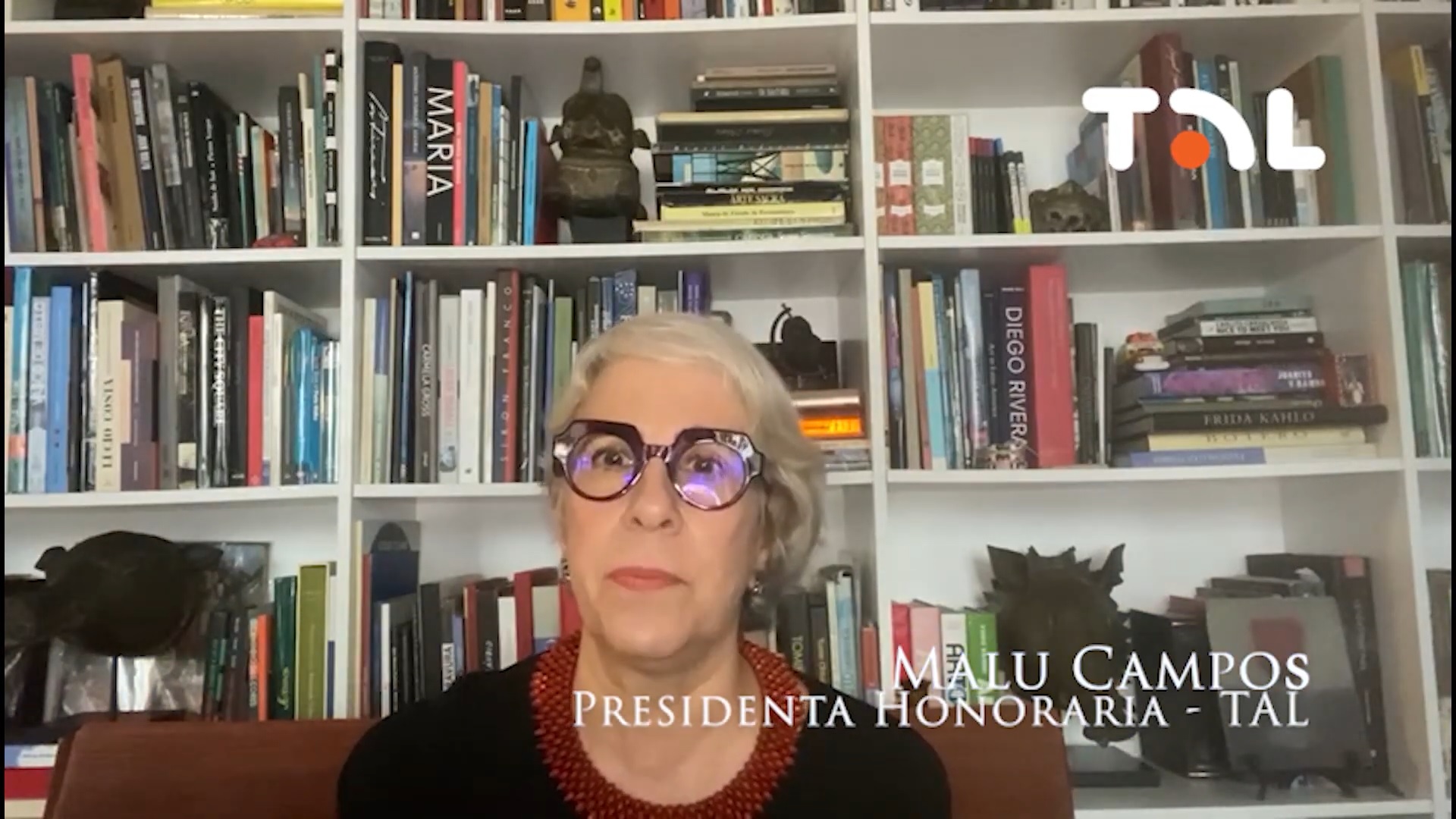 Cartografía feminista - Saludo Malu Campos, Presidenta Honoraria de TAL