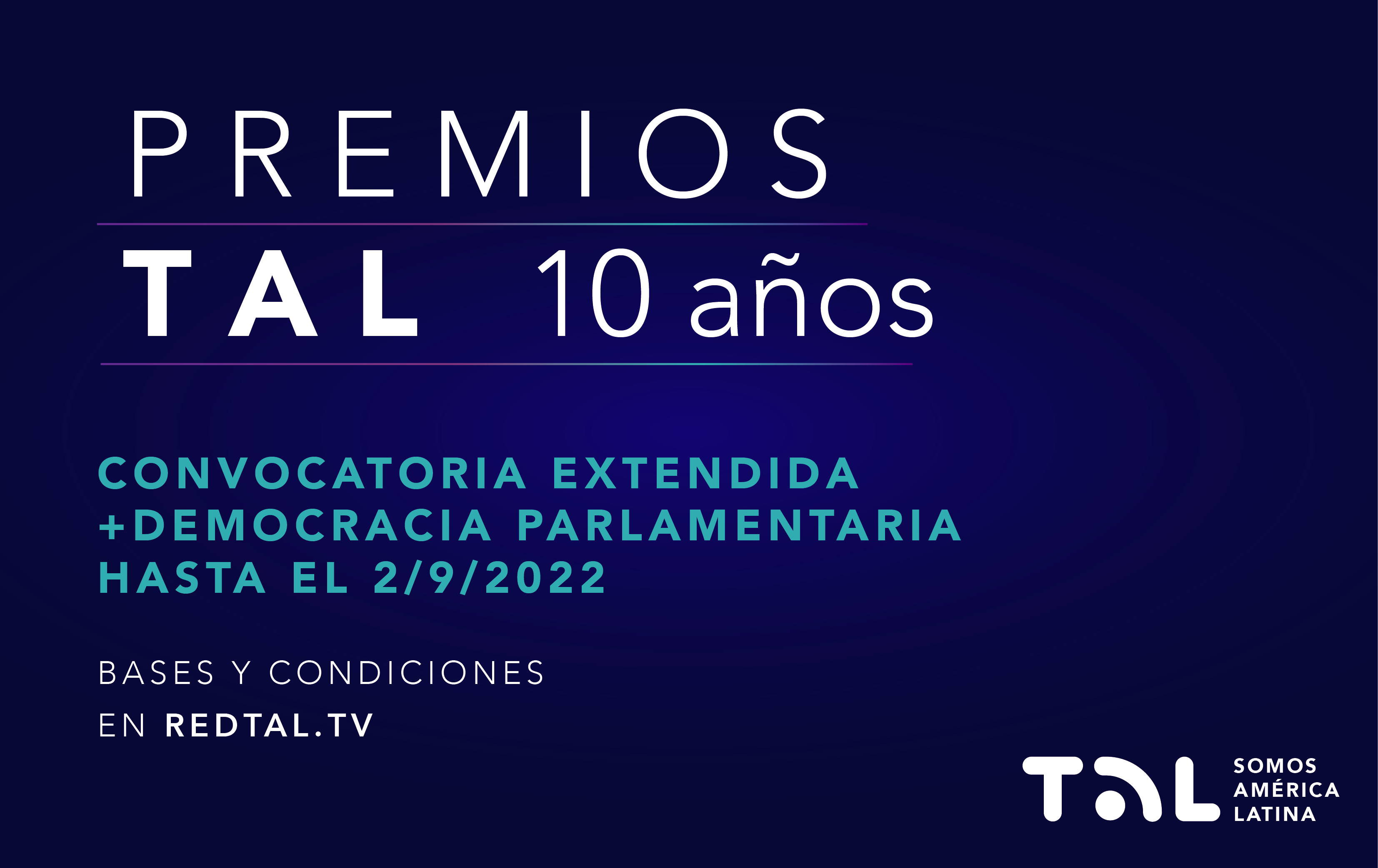 Se abre la convocatoria del Premio Especial: +Democracia Parlamentaria de los Premios TAL 2022